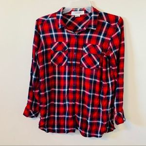 Workshop Plaid Button Down Shirt